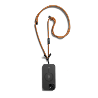 Orange Crossbody Phone Lanyard - Cord