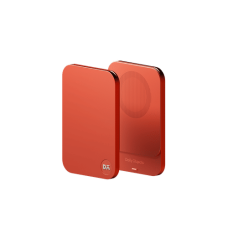 Tangerine Stack Phone Wallet Stand